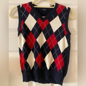 John Galt argyle sweater vest